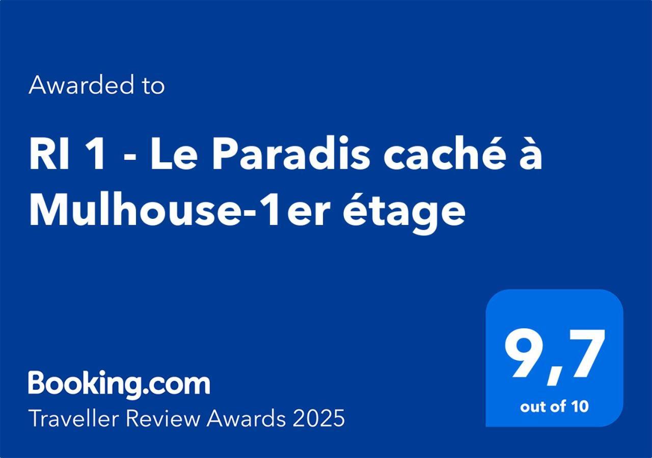 Ri 1 - F3 Le Paradis Cache A Mulhouse-1 A 5 Personnes Экстерьер фото